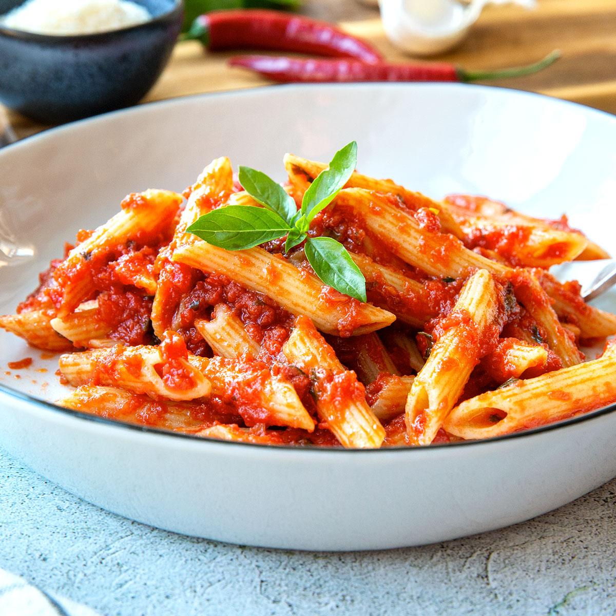 Spicy Penne Arrabbiata